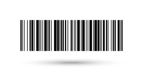 Barcode vector icon or bar code scan label for product price tag Stock-Illustration