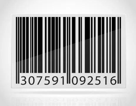 Barcode vector illustration Stock Illustration