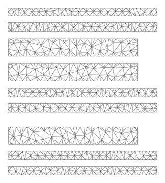 Barcode Vector Mesh Network Model Stock Illustration