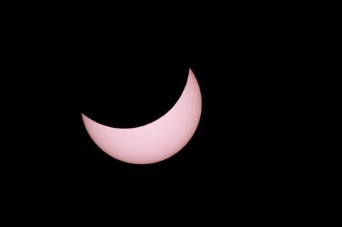 Bard membrane total solar eclipse Stock Photos