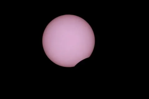 Bard membrane total solar eclipse Stock Photos