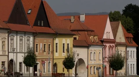 BARDEJOV CENTRE 4, SLOVAKIA 库存影片 64383858