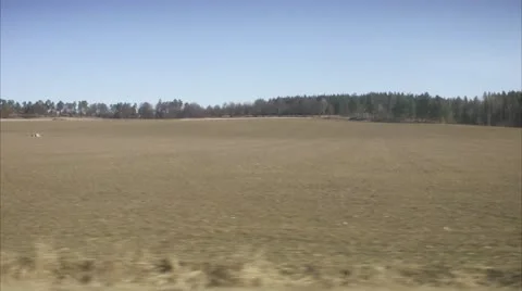 A bare field Stock-Footage 11292534