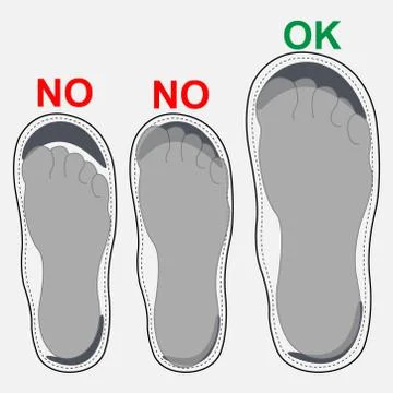 Bare foot Stock Illustration