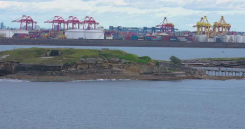 Bare island sydney Stock Footage 163997599