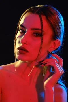 Bare shoulders blond Photos