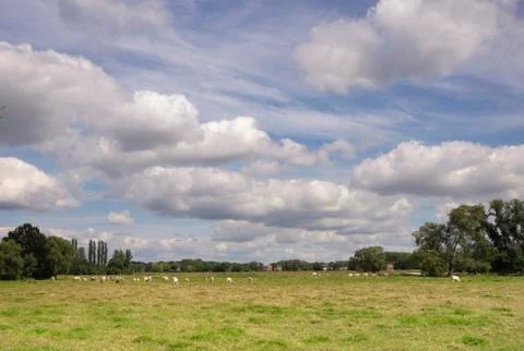 The Barebeek valley Stock Photos