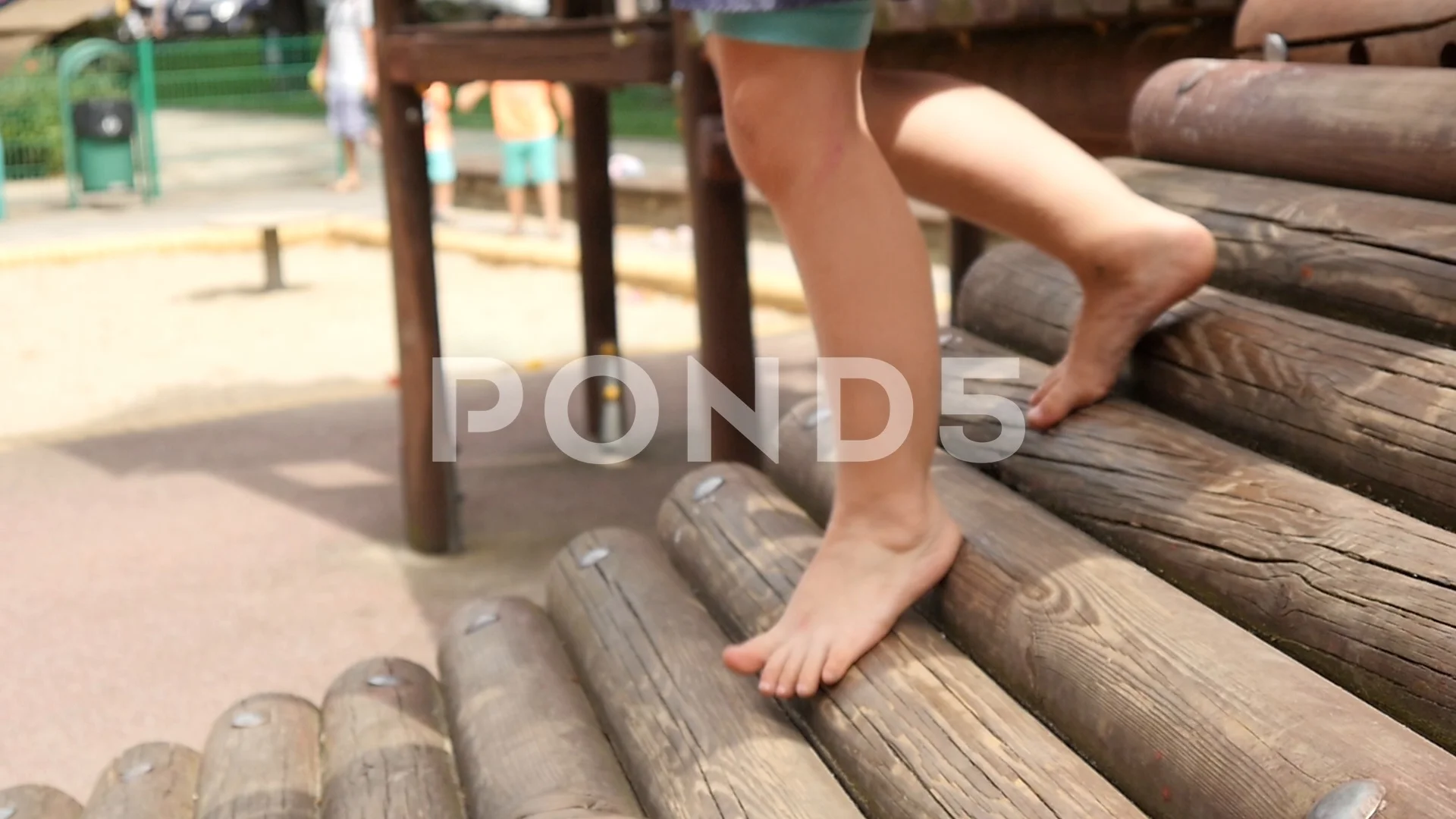 Girls On The Playground Bare Foot Telegraph