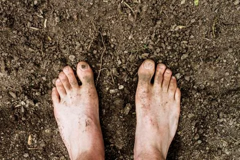 Barefoot Person Stock Photos