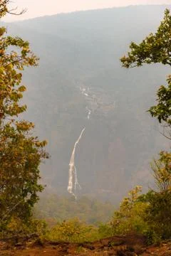 Barehipani Waterfall. Stock Photos