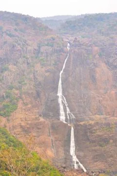 Barehipani Waterfall. Stock Photos