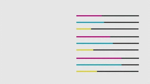 BarFuturistic Updating Progress Bar Animation motion graphic video Stock Footage 152029933