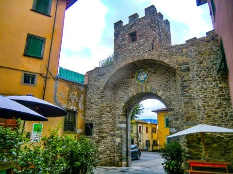 BARGA STREET VIEW Foto stock
