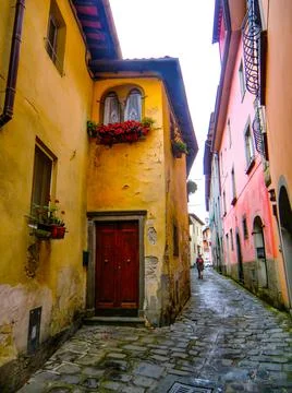 BARGA STREET VIEW Foto stock