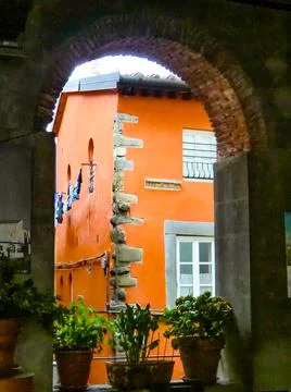 BARGA STREET VIEW Stock Photos