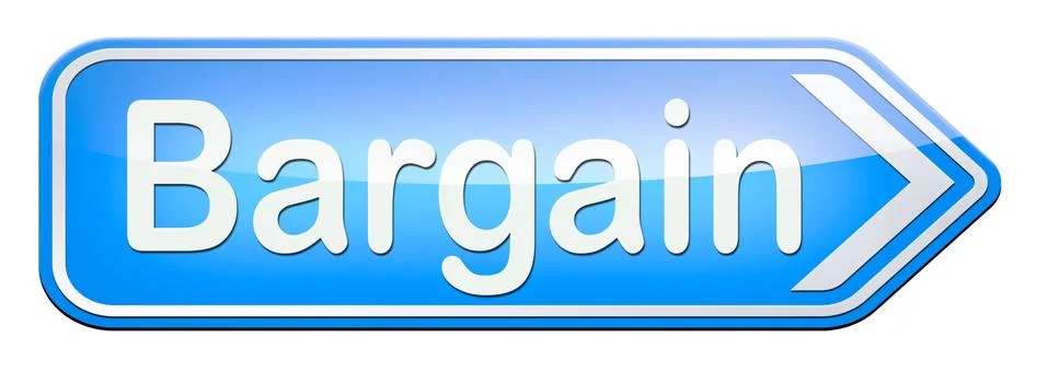 Bargain Stock Illustration