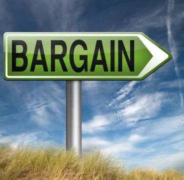 Bargain Stock Illustration