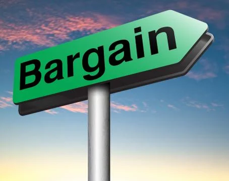 Bargain Stock Illustration