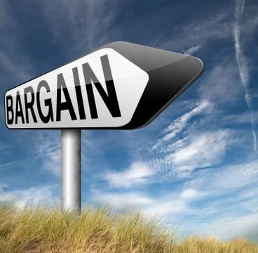 Bargain Stock Illustration