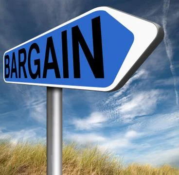 Bargain Stock Illustration