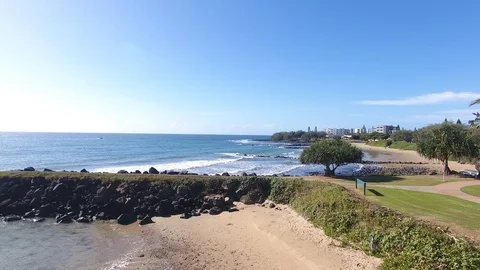 Bargara Beach Turtle Play Park 스톡 동영상 89255098