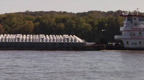 Barge001 Stock Footage 880145