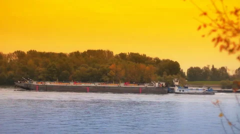 BargeMaster ARTCOLORED 02 Stock Footage