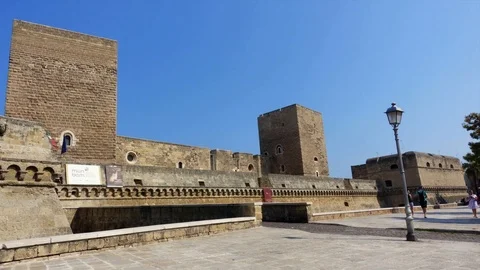 Bari castle timelapse 動画素材 115024529