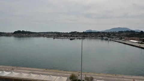 Bari, Italy - March 01th 2026-The Port of Bari Video stock 336435530