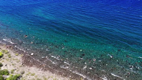 Bariloche blue waves. Video stock 299763065