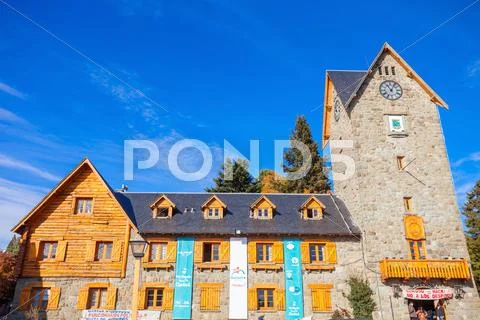 The Bariloche Civic Centre Stock Photos