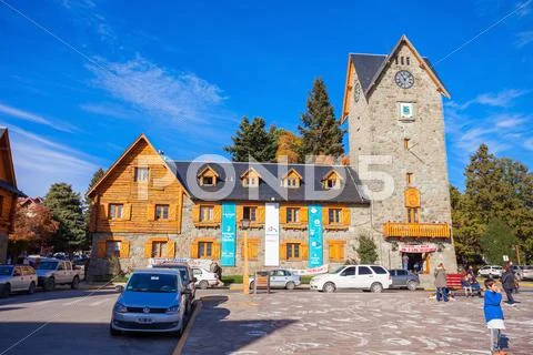 The Bariloche Civic Centre Stock Photos