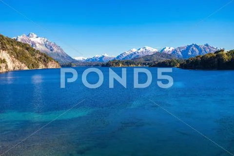 Bariloche landscape in Argentina Stock Photos