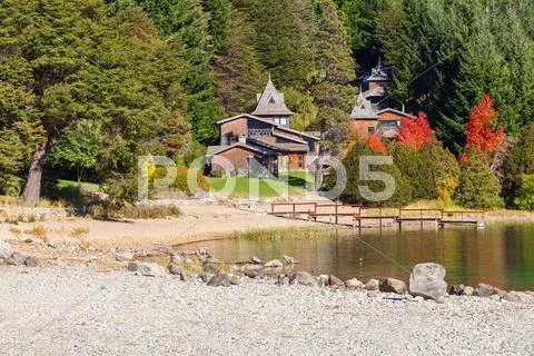 Bariloche landscape in Argentina Stock Photos