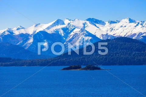 Bariloche landscape in Argentina Stock Photos