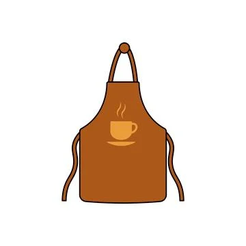 Barista apron Stock Illustration