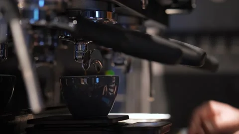 Barista hot coffee Stock Footage 202293099