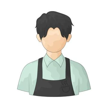 Barista illustration Stock Illustration