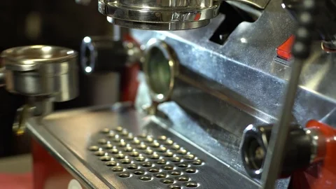 Barista making espresso Video stock 85048938