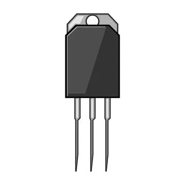 Barista microchip cartoon vector illustration Illustrazione stock