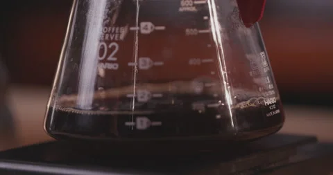 Barista Preparing Coffee Machine And Brewing Espresso Coffee At Cafe Stock Footage 237697541