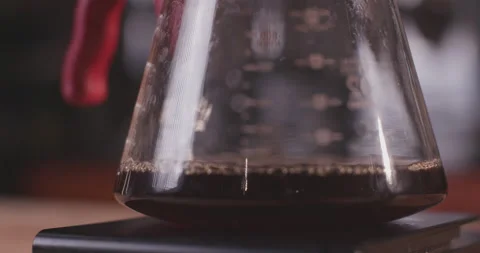 Barista Preparing Coffee Machine And Brewing Espresso Coffee At Cafe Stock Footage 237698134