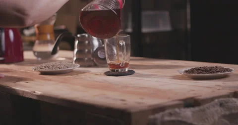 Barista Preparing Coffee Machine And Brewing Espresso Coffee At Cafe Stock Footage 237699512