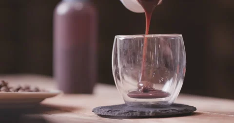 Barista Preparing Coffee Machine And Brewing Espresso Coffee At Cafe Stock Footage 237709369