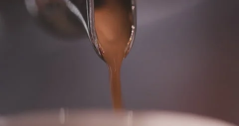 Barista Preparing Coffee Machine And Brewing Espresso Coffee At Cafe Stock Footage 237710912