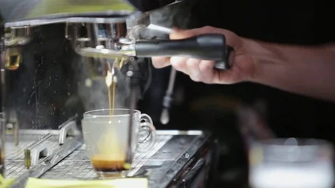 Baristas is preparing coffee Stock Footage 85461708