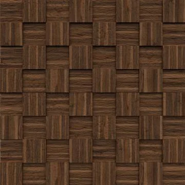 Bark figured wallnut Stock Illustration