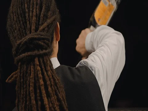 Barkeeper prepares a Cocktail Video stock 70248153