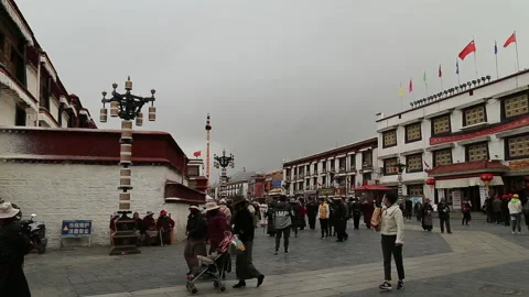 Barkhor Street Vidéo 167997337