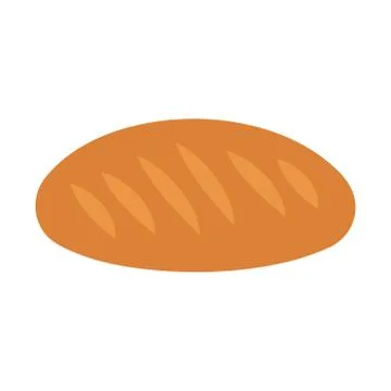 Barley bread vector illustration. Gluten-free food. Fresh bakery products. Stock Illustration